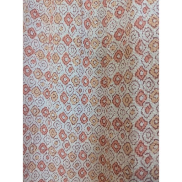 Old Navy Peasant Milkmaid Blouse Boho Floral Front Tie Womens L - Picture 6 of 10